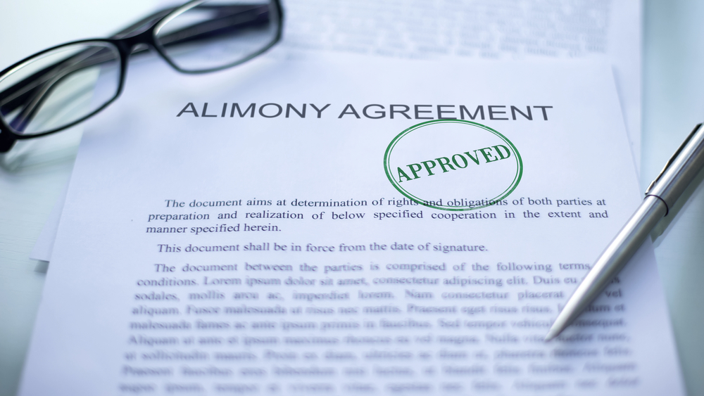 approved spousal support - alimony